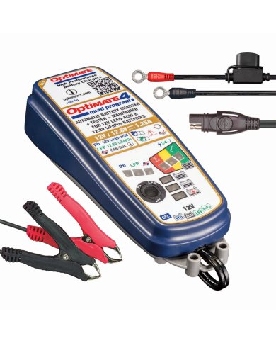 Cargador de baterías Optimate 4 Quad program