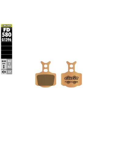 Pastillas de freno Galfer KTM 50 SX