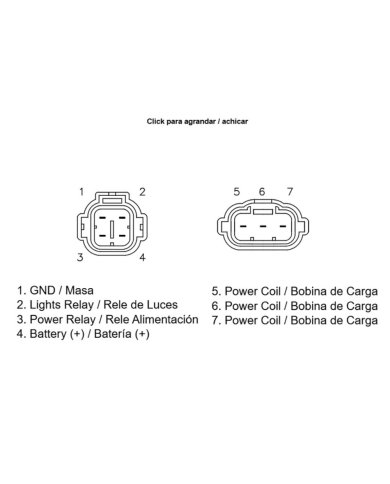 Regurador KTM EXC/EXC-F 17-23 Husqvarna TE/FE 17-23