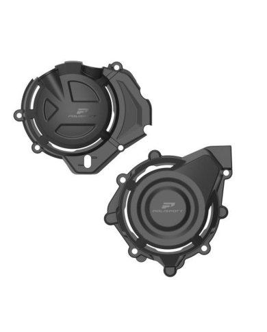 Kit protector tapa de embrague y encendido Polisport CF MOTO 450 MT 24-26