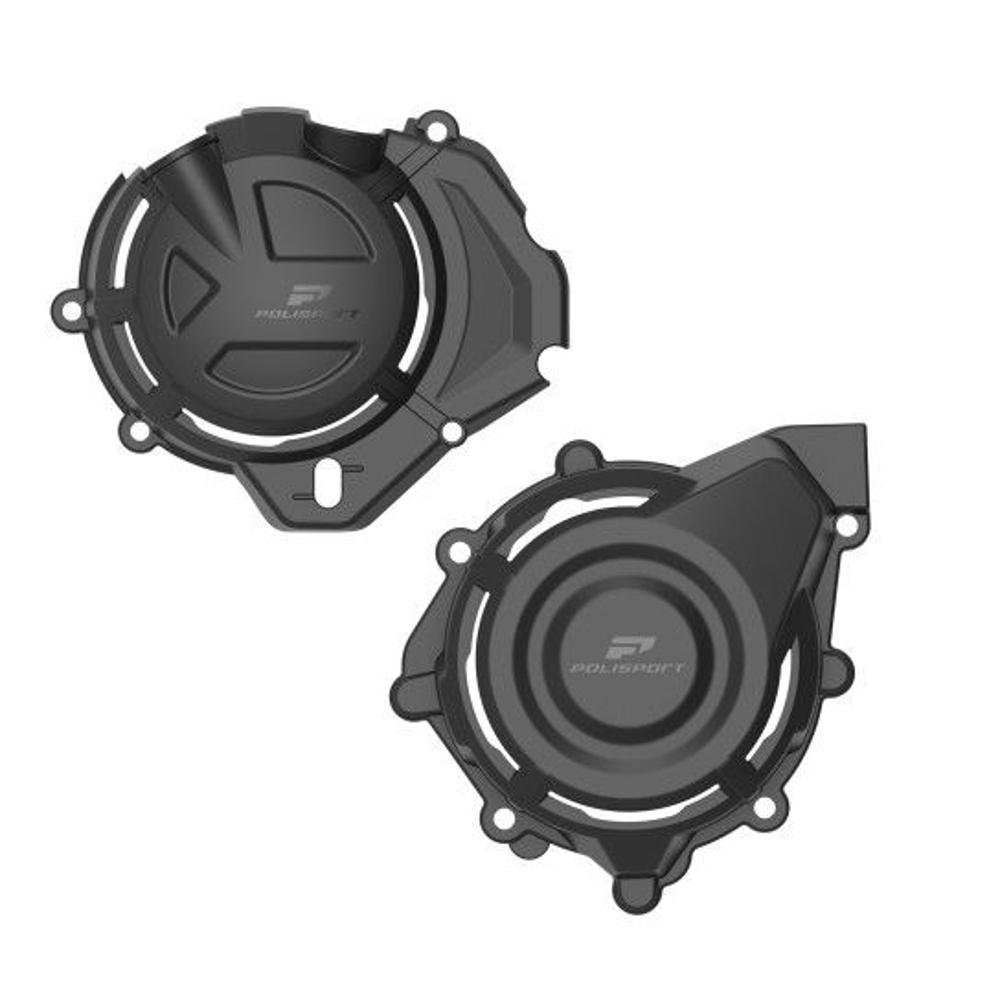 Kit protector tapa de embrague y encendido Polisport CF MOTO 450 MT 24-26