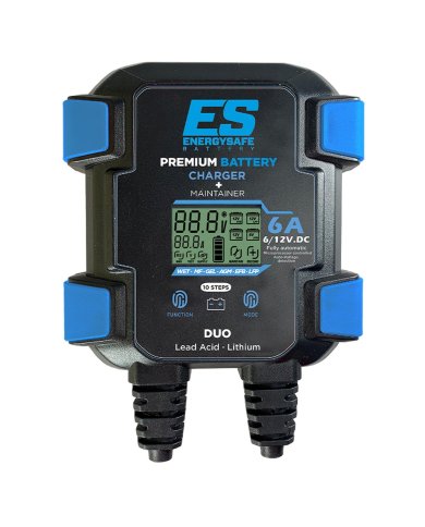 CARGADOR ENERGYSAFE DUO PRO 6A