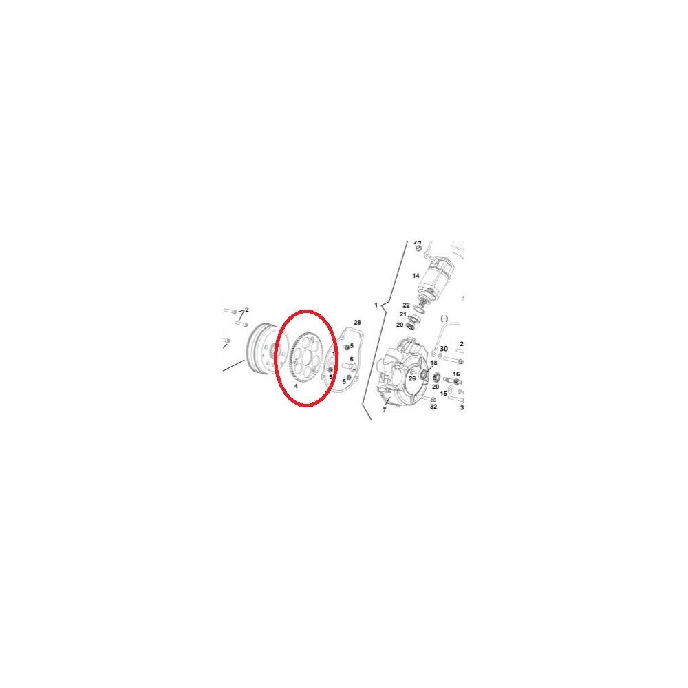 Corona del bendix Rieju MR 250/300 21-25 / Gas Gas 250/300 15-19