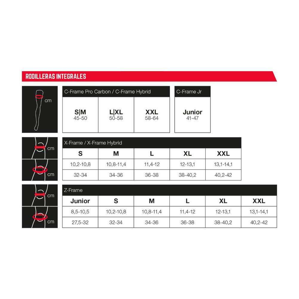 Rodilleras Leatt Z-Frame