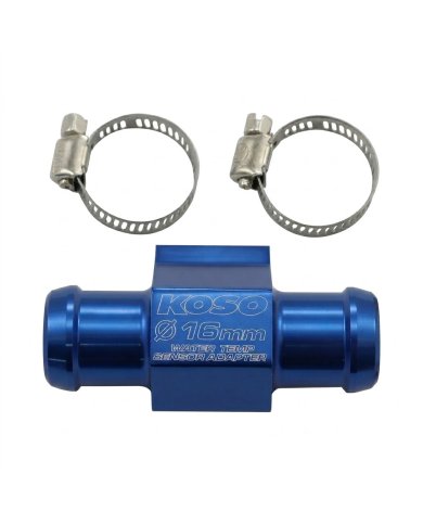 Adaptador de sensor de temperatura de agua 16 mm