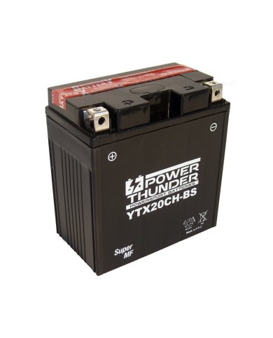 Batería Power Thunder YTX20CH-BS