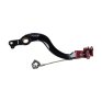PEDAL FRENO WARP NEGRA/ROJA CRF 450 X 05-19