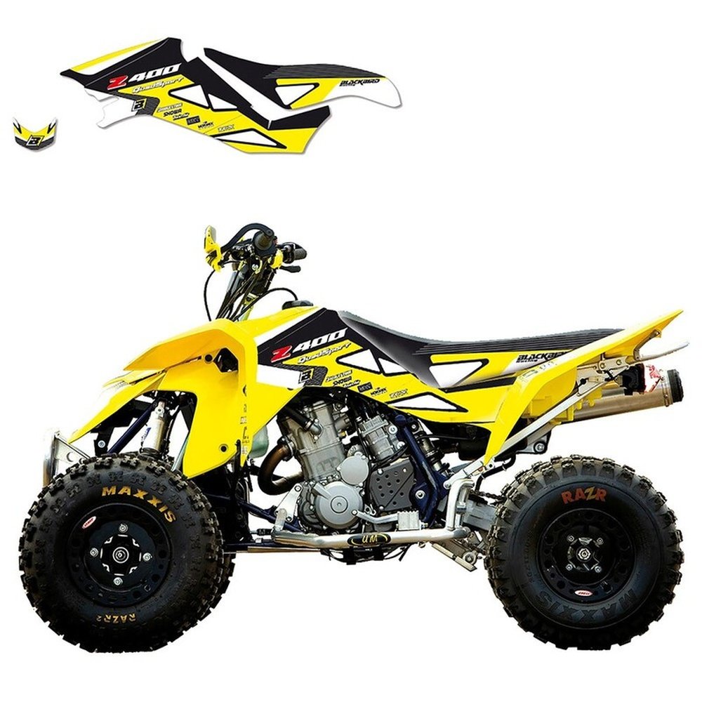 Kit de pegatinas Suzuki LTZ 400 03-10 AMARILLO