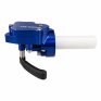 Acelerador duplo para quad Azul