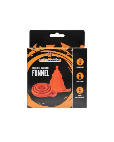 Embudo de silicona flexible/plegable Tru-tension