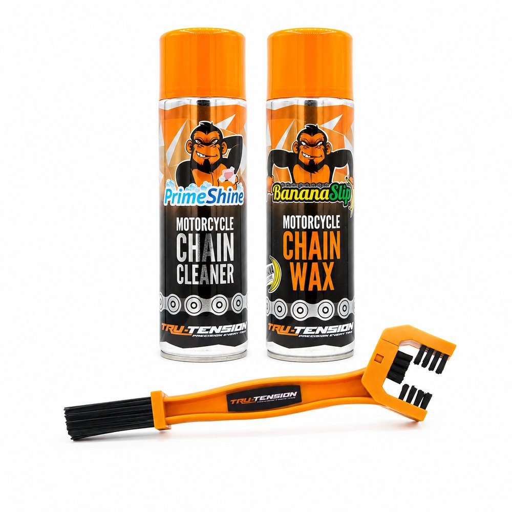 Pack premium para limpiar y lubricar la cadena Tru-Tension BananaSlip