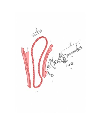 Kit distribución Suzuki LTR 450 06-11