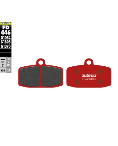 Pastillas de freno Galfer Trial FD446G1805