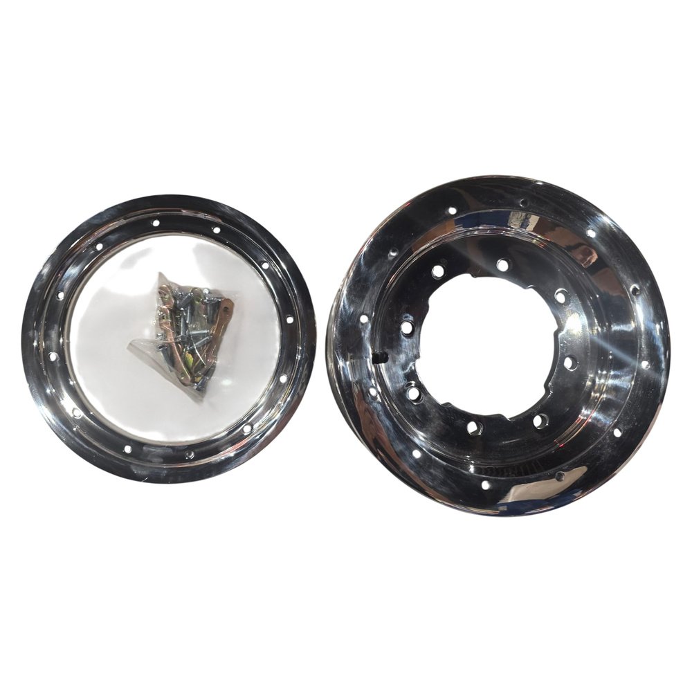 Llanta Dirtsoul  Aluminio 10x5 4/144 /156 10" plata con beadlock