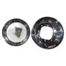 Llanta Dirtsoul  Aluminio 10x5 4/144 /156 10" plata con beadlock