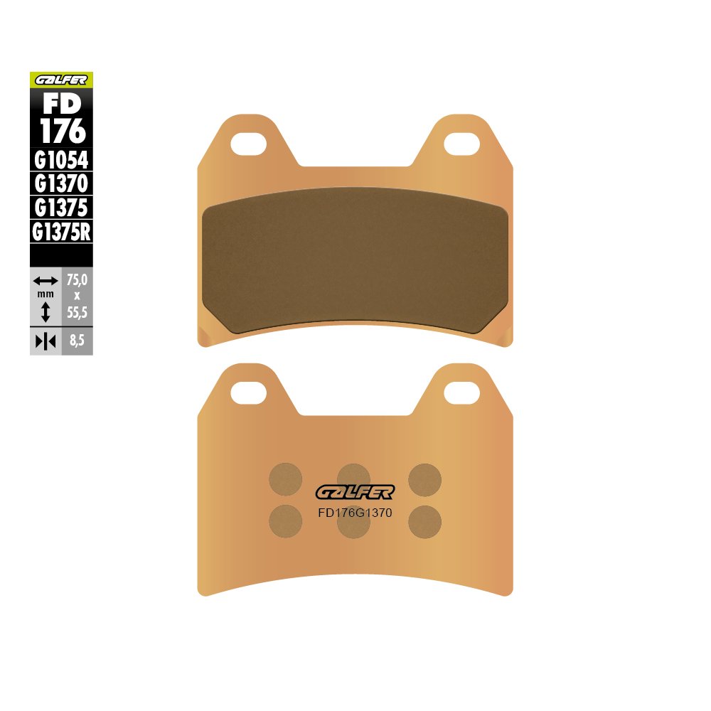 Pastillas de freno Galfer delanteras KTM 19-25 790/890 Adventure