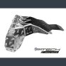 Cubrecárter Enduro con protector de escape y bieletas X-Trainer 250/300 2025
