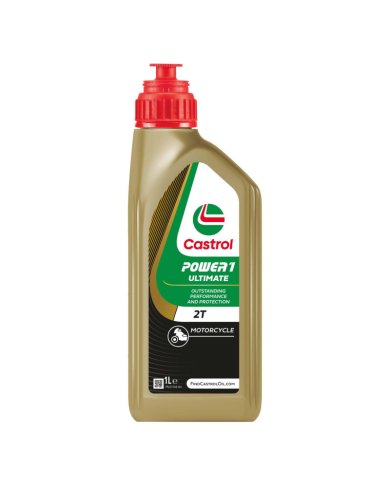 Aceite mezcla 2T Castrol Power1 ultimate 2T (1 Litro)