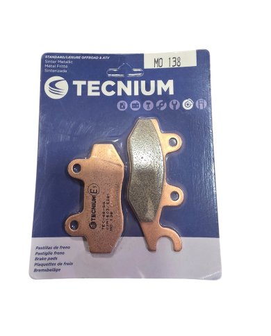 Pastillas freno Tecnium sinterizadas (MO138) 009