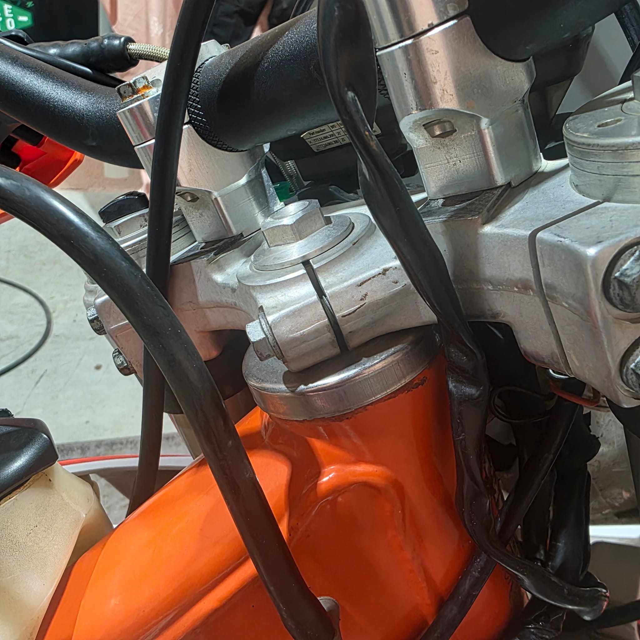 Rodamientos direccion para KTM