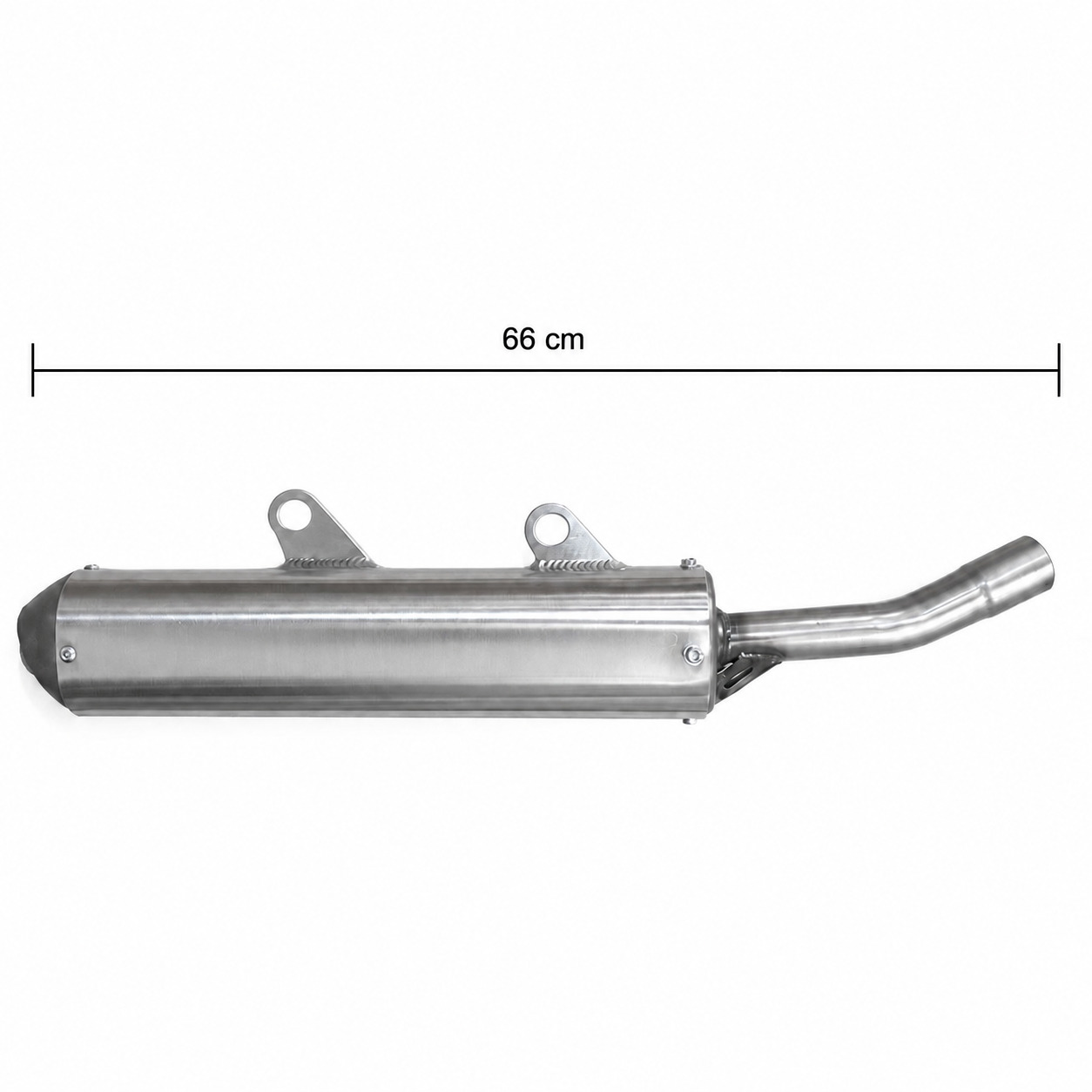 Silencioso GAS GAS EC 250 300 1998-2006 con longitud total de 66 cm