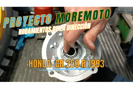 Restaurando una Honda CR 250 R 1993 -  Capítulo 13 - Ruedas