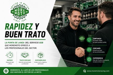 Nuevo B2B para profesionales del mundo de la moto 