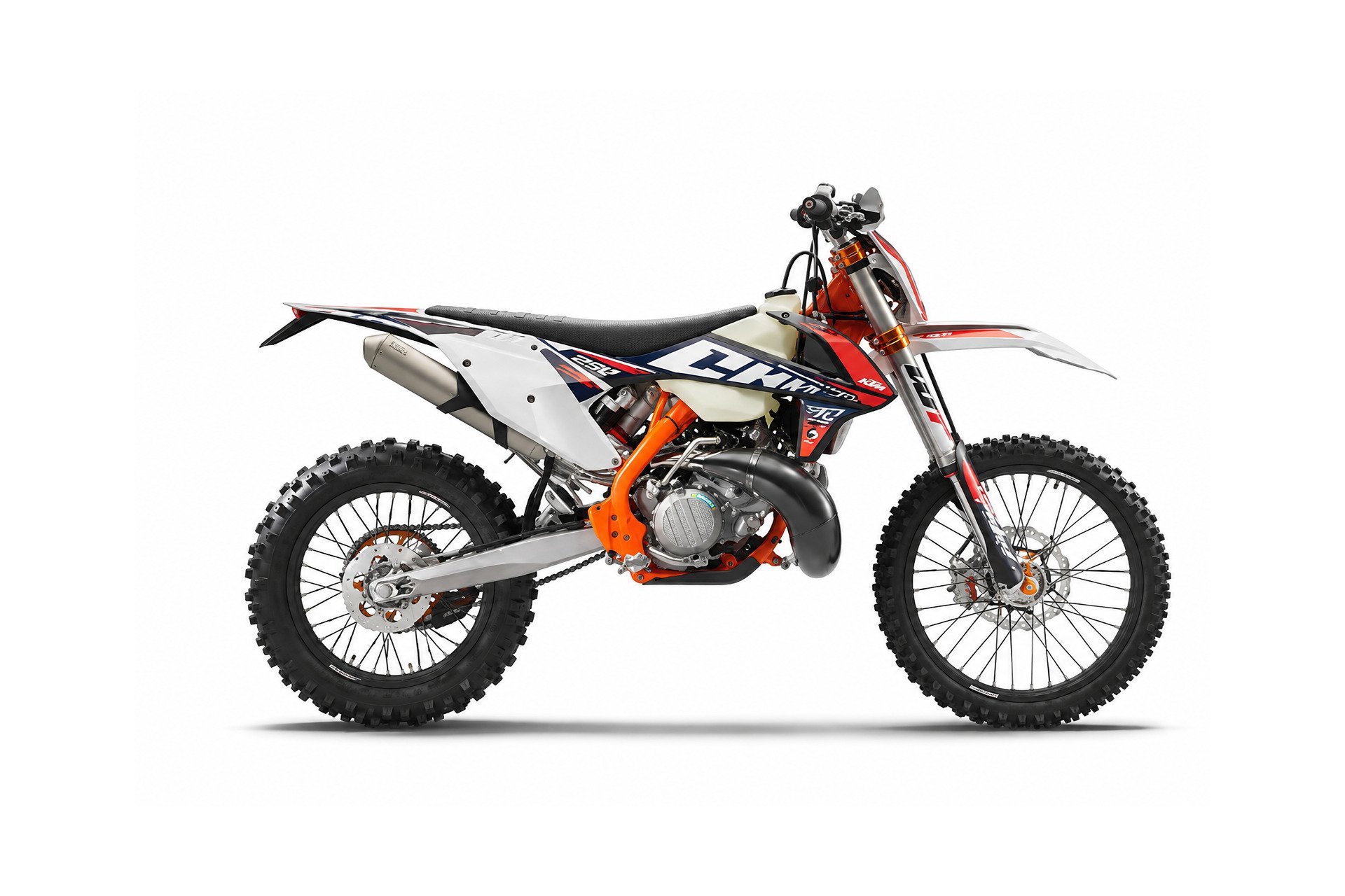 KTM 250 EXC TPI 2018-2019: ficha técnica, aceite, bujía, neumáticos, transmisión y pares de apriete