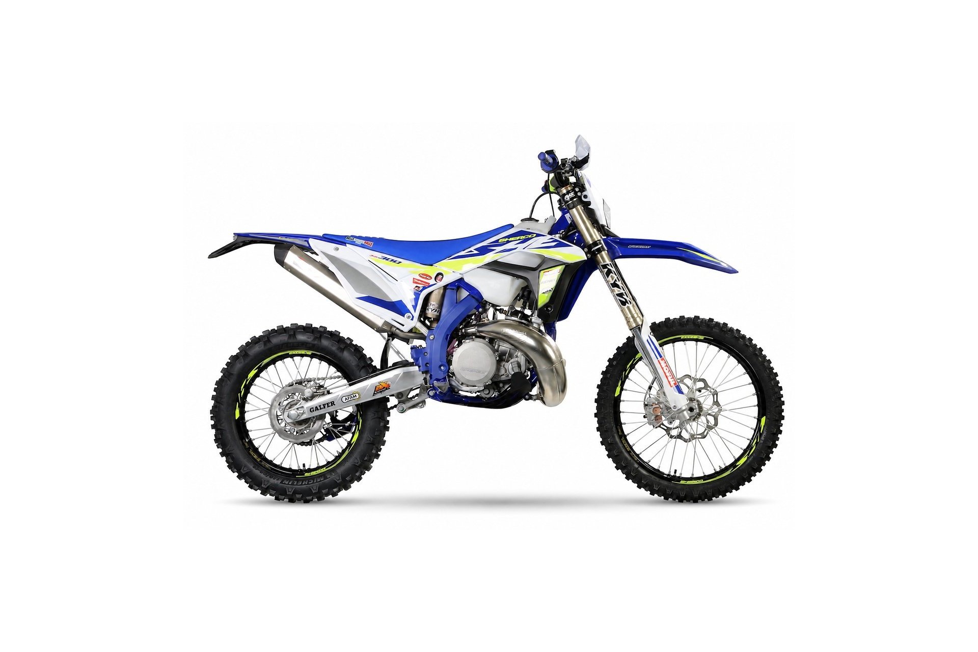 Sherco SE 250 2014-2021: ficha técnica, aceite, carburador, bujía, neumáticos, transmisión y pares de apriete