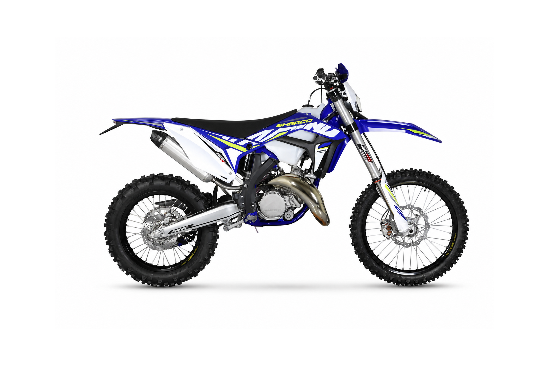 Sherco SE 125 2018-2021: ficha técnica, aceite, carburador, bujía, neumáticos, transmisión y pares de apriete