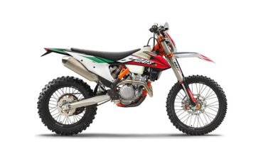 KTM EXC-F 350 2017-2022: ficha técnica, aceite, válvulas, bujía, neumáticos, transmisión y pares de apriete