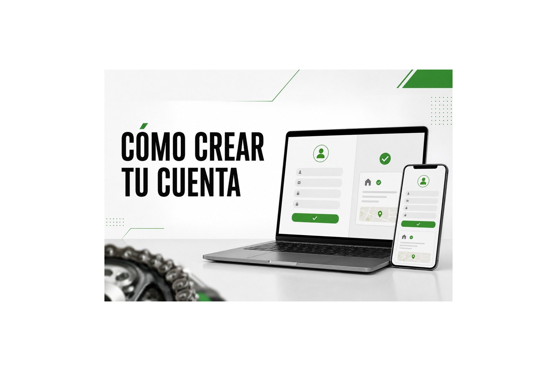 Cómo crear una cuenta en Moremoto Racing y añadir tu primera dirección