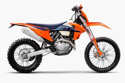 KTM EXC-F 450 2017-2022: ficha técnica, aceite, válvulas, bujía, neumáticos, transmisión y pares de apriete