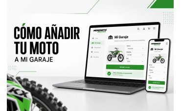 Cómo añadir tu moto a Mi Garaje y encontrar recambios, ficha técnica y consejos