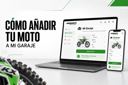 Cómo añadir tu moto a Mi Garaje y encontrar recambios, ficha técnica y consejos