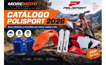 Catálogo Polisport 2026: busca plásticos y recambios por marca, modelo y año