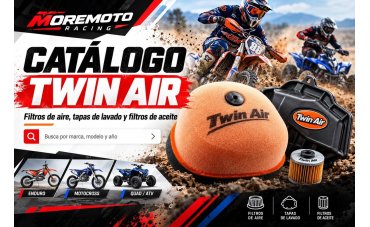 Catálogo Twin Air por moto, modelo y año | Buscador de filtros de aire