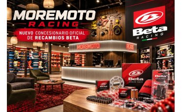 Moremoto Racing, nuevo concesionario oficial de recambios Beta